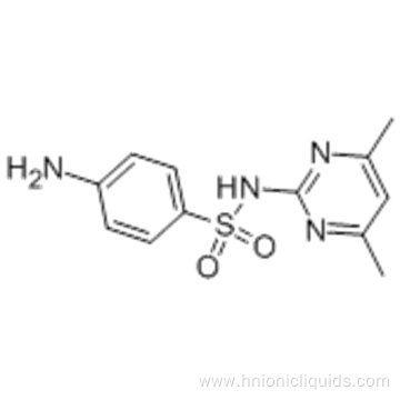 Benzenesulfonamide,4-amino-N-(4,6-dimethyl-2-pyrimidinyl)- CAS 57-68-1